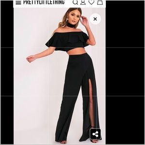 Black two piece set